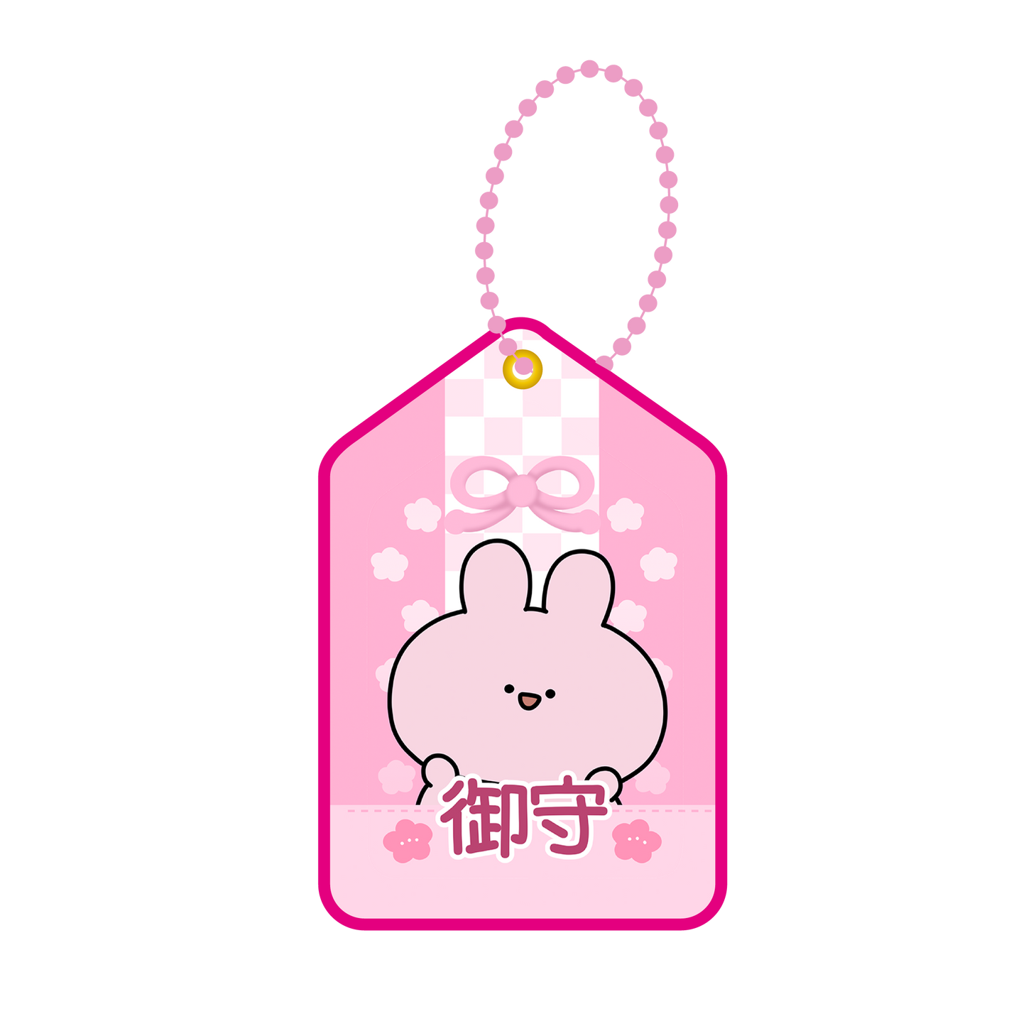 【あさみみちゃん】おまもりワッペンキーチェーン【9月下旬発送】