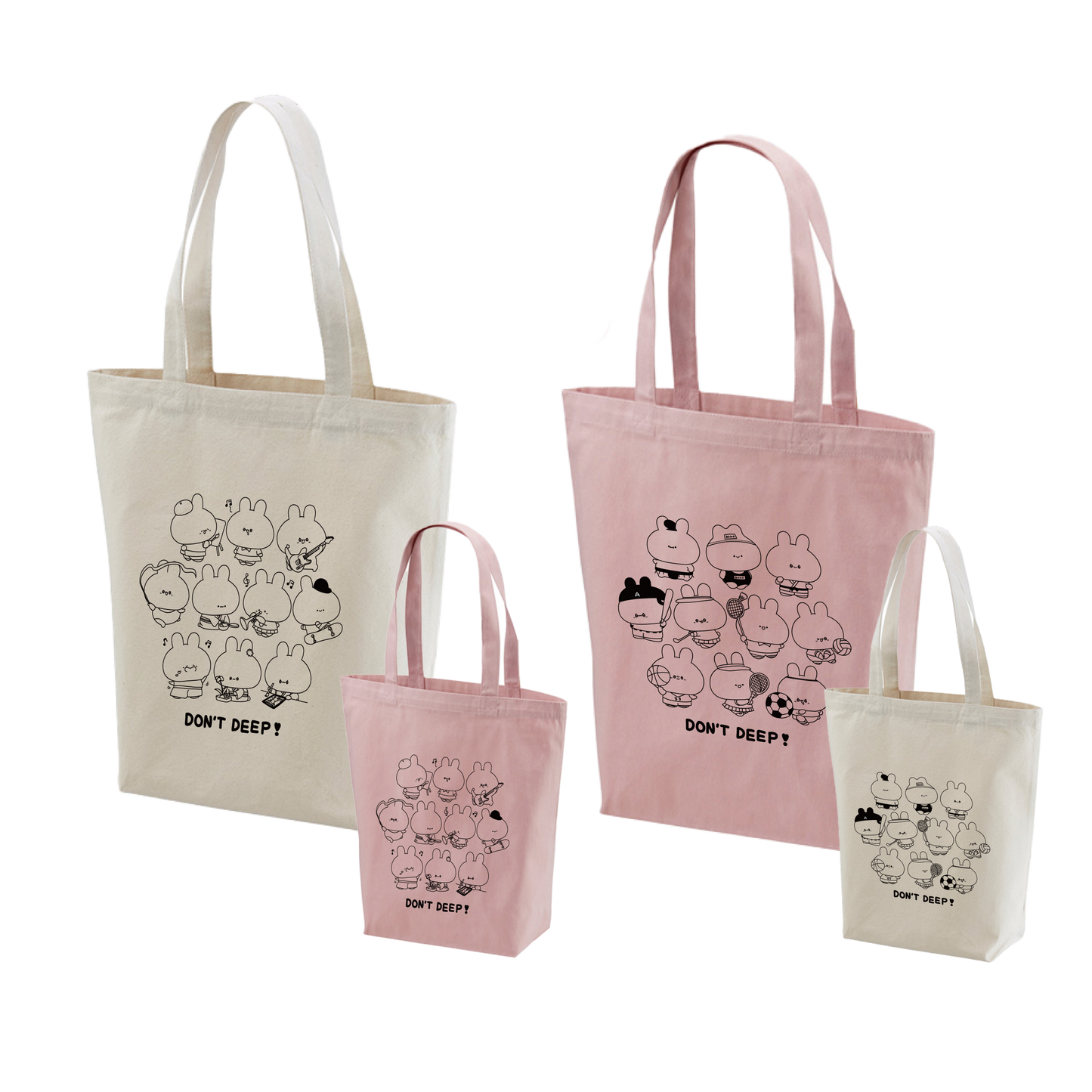 [ASAMIMI-CHAN] Rassemblement d'activités du club ❣ Tote bag [expédié mi-octobre]