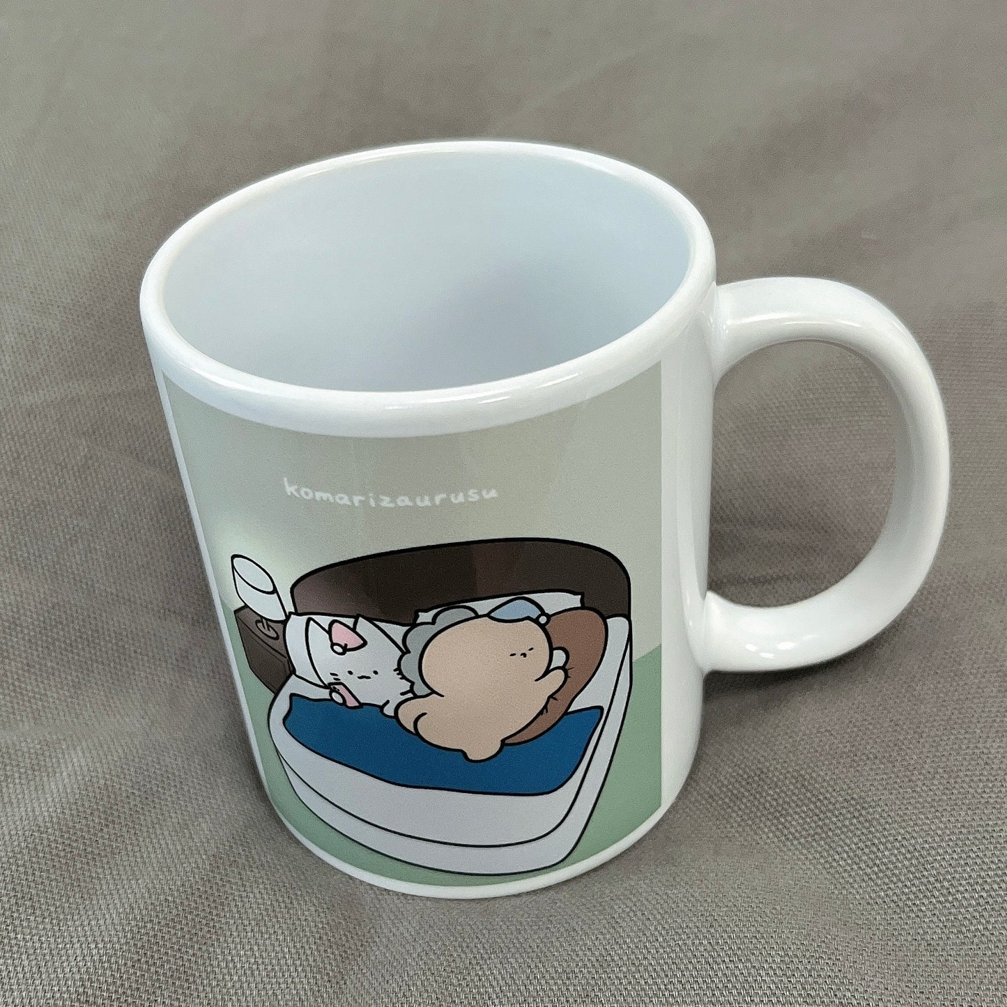 [KOMARIZAURUSU] N'arrêtez pas de caresser ! Mug [expédié mi-octobre]