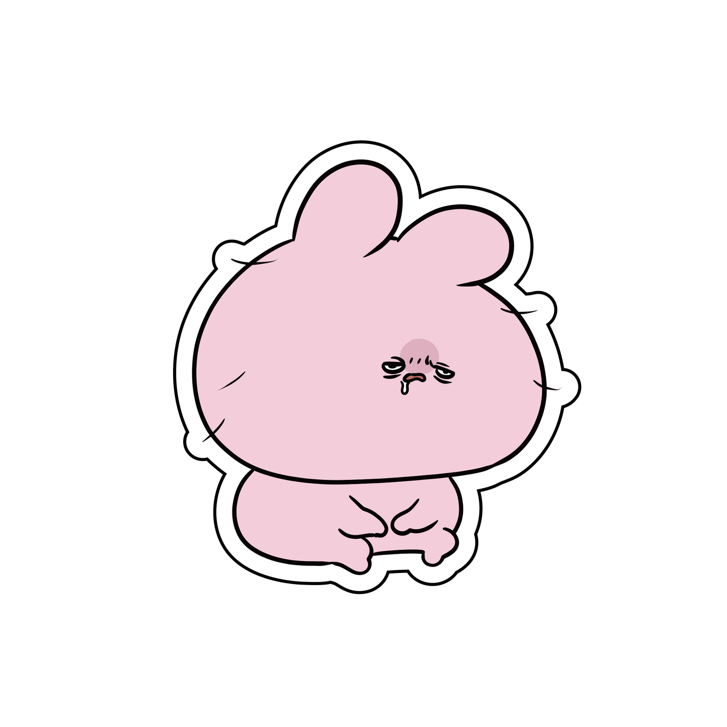 [ASAMIMICHAN] 睏睏臉貼紙 [六月中旬出貨]