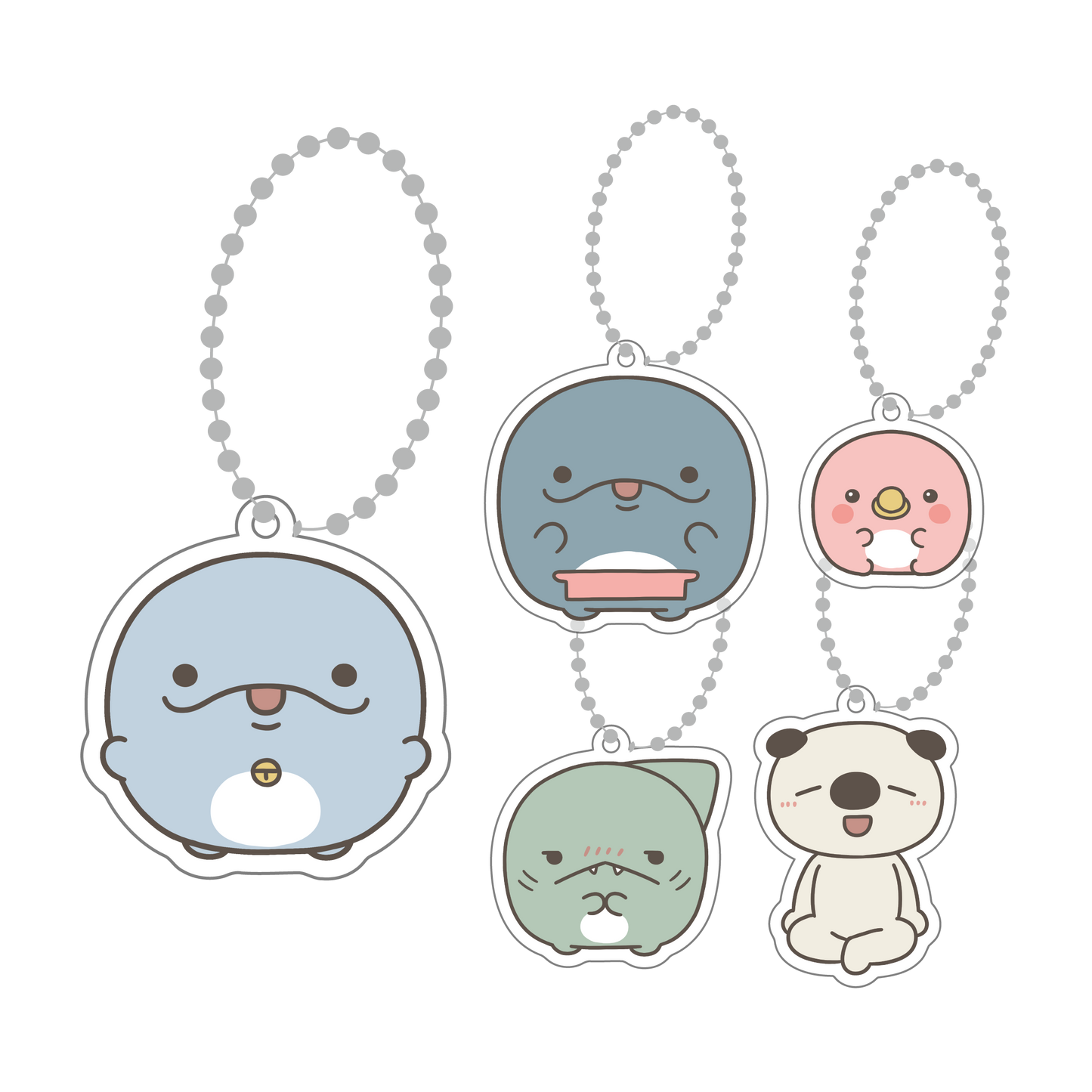 [OYAKOIRUKA] Choisissez ✨ Porte-clés acrylique de chaque personnage (5 types au total) [Expédition mi-novembre]