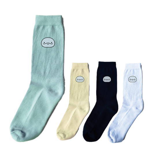 [OYAKOIRUKA] Chaussettes brodées (Femme) [Expédition mi-juillet] 