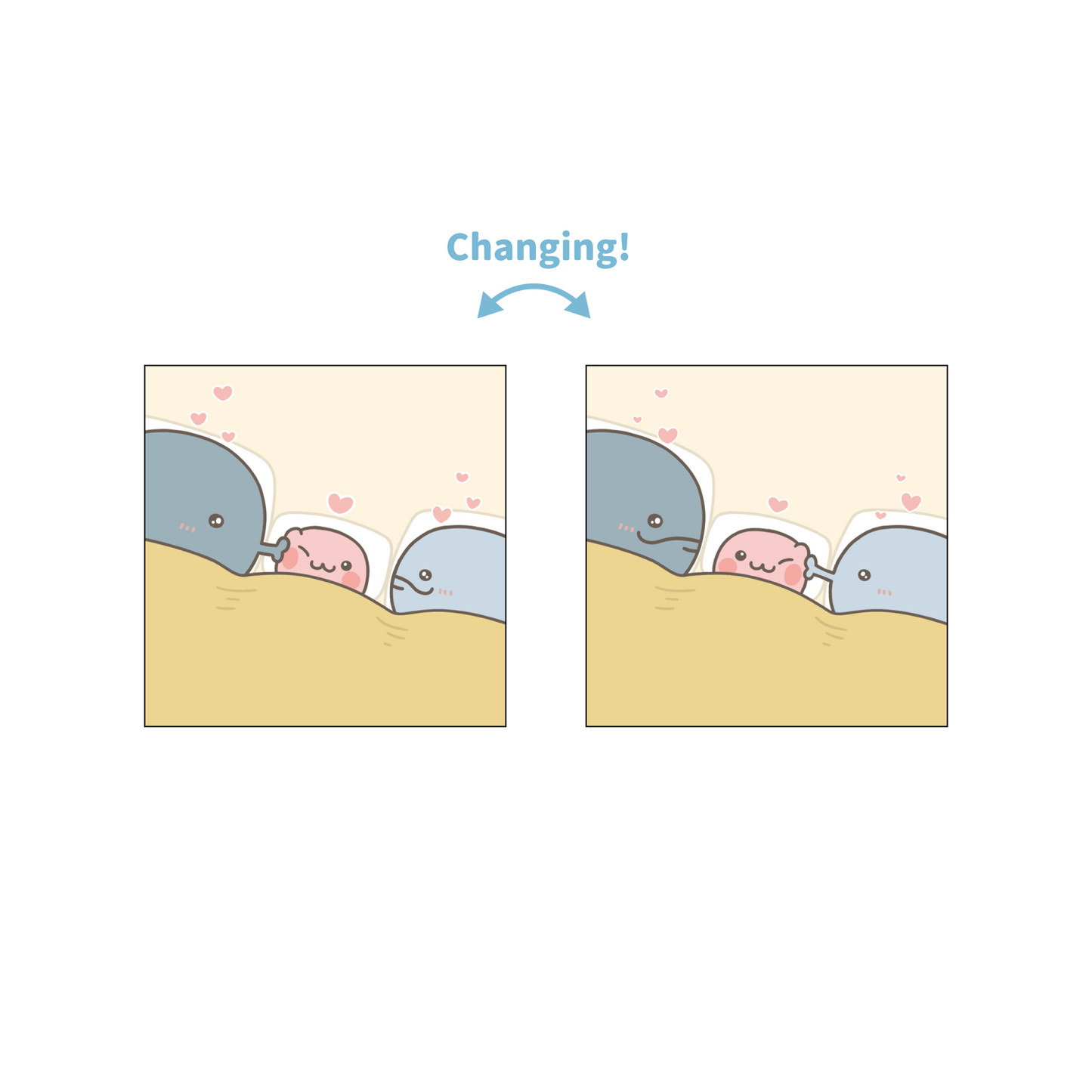 [OYAKOIRUKA] Adesivo cangiante