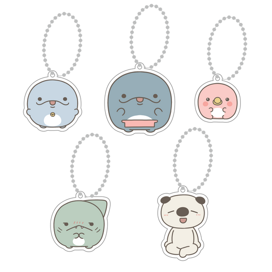 [OYAKOIRUKA] Ensemble de porte-clés acryliques de tous les personnages (5 types au total) [Expédition mi-novembre]