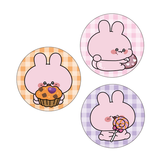 【あさみみちゃん】ランダムハロウィン缶マグネットコンプリートセット（全3種）【9月下旬発送】