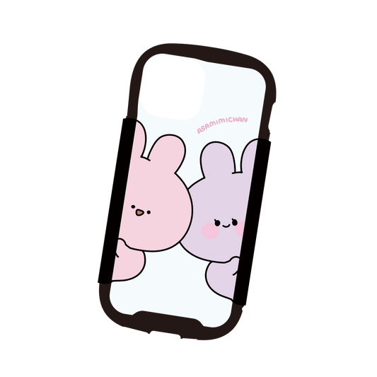 【あさみみちゃん】グリップiPhoneケース【10月下旬発送】
