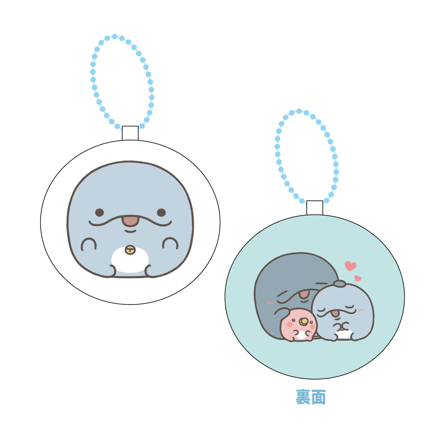 [OYAKOIRUKA] Porte-clés coussin