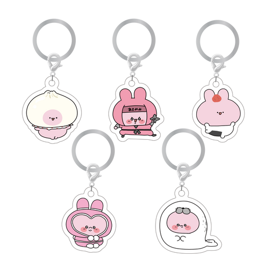 【あさみみちゃん】ランダムめじるしアクリルチャームコンプリートセット（全5種）【6月下旬発送】