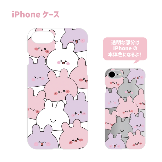 [Asamimi-chan] iPhone case (Asamimi BASIC JULY) [Shipped in mid-September]