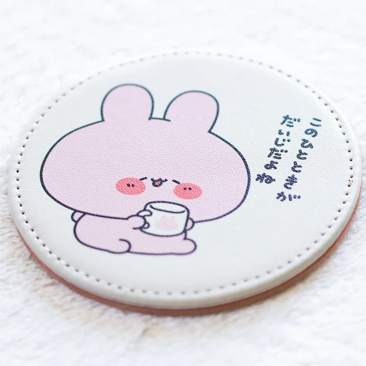 【あさみみちゃん】あさ〜いランダムPUレザーコースター（全4種）【7月下旬発送】(再販)