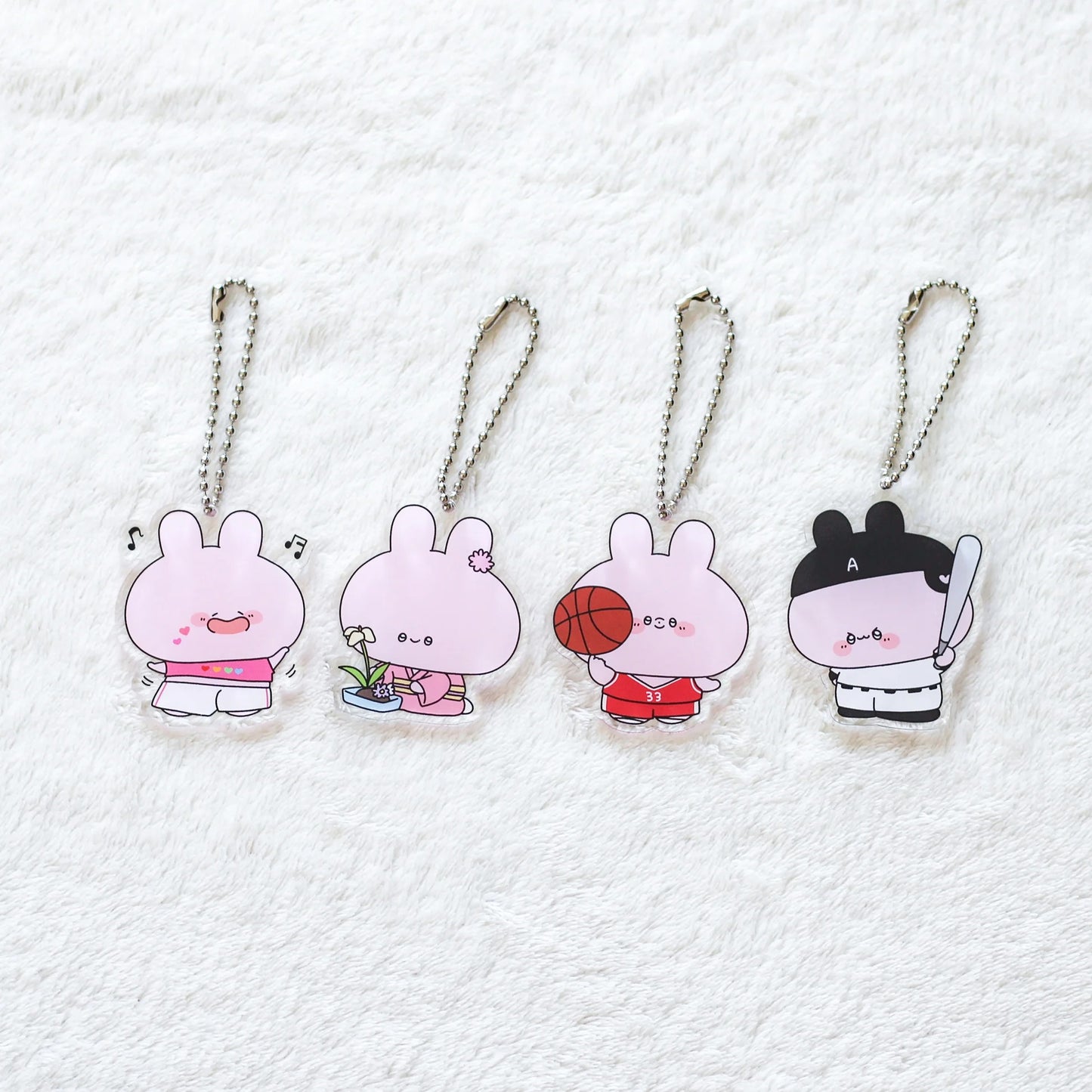 [ASAMIMICHAN] Club Activity Acrylic Keychain [Versand Ende Juli] (Restock)