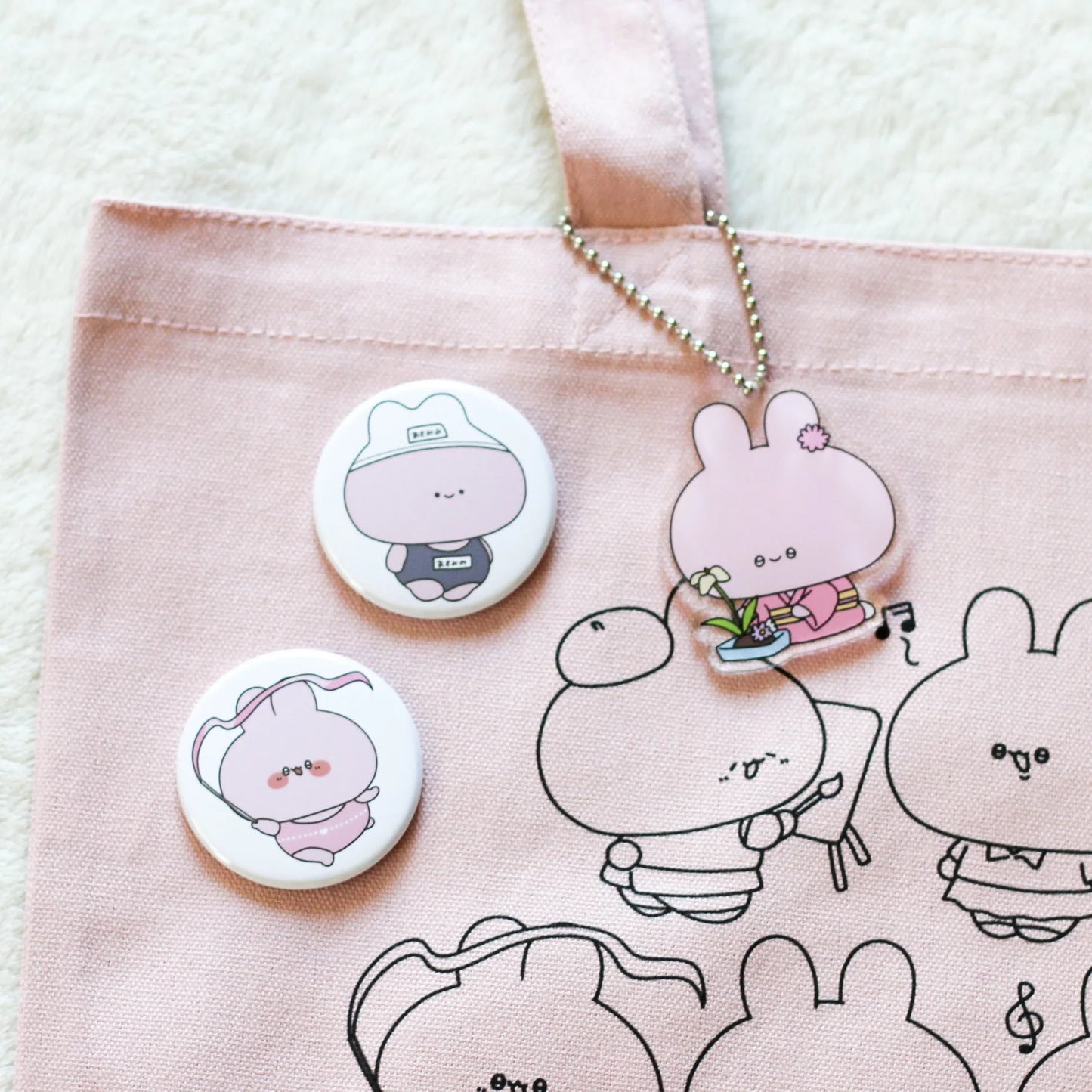 [ASAMIMICHAN] Grande raduno attività di club❣ Borsa tote [Spedizione a fine luglio] (Ristampa)