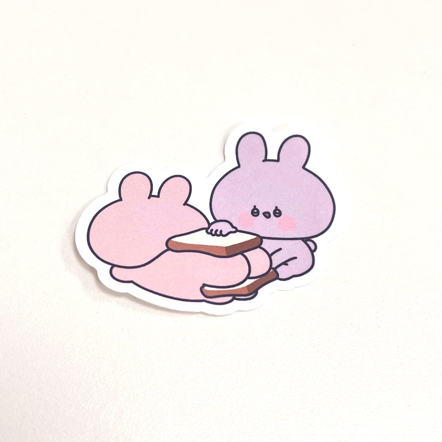 [ASAMIMICHAN] Die-cut Random-Sticker (6 Designs insgesamt) (Restock) [Versand Ende August]