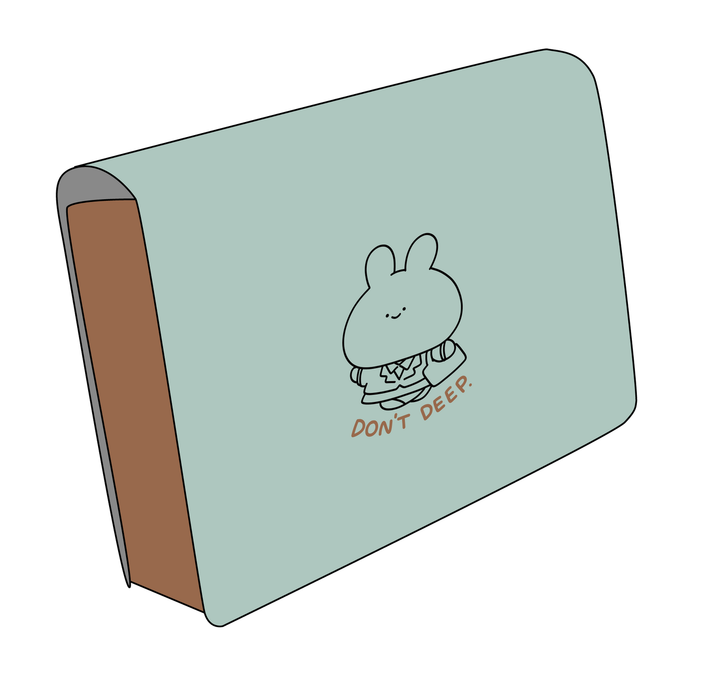 [Asamimi-chan] Asamimi's business card case with business card (spring butt)