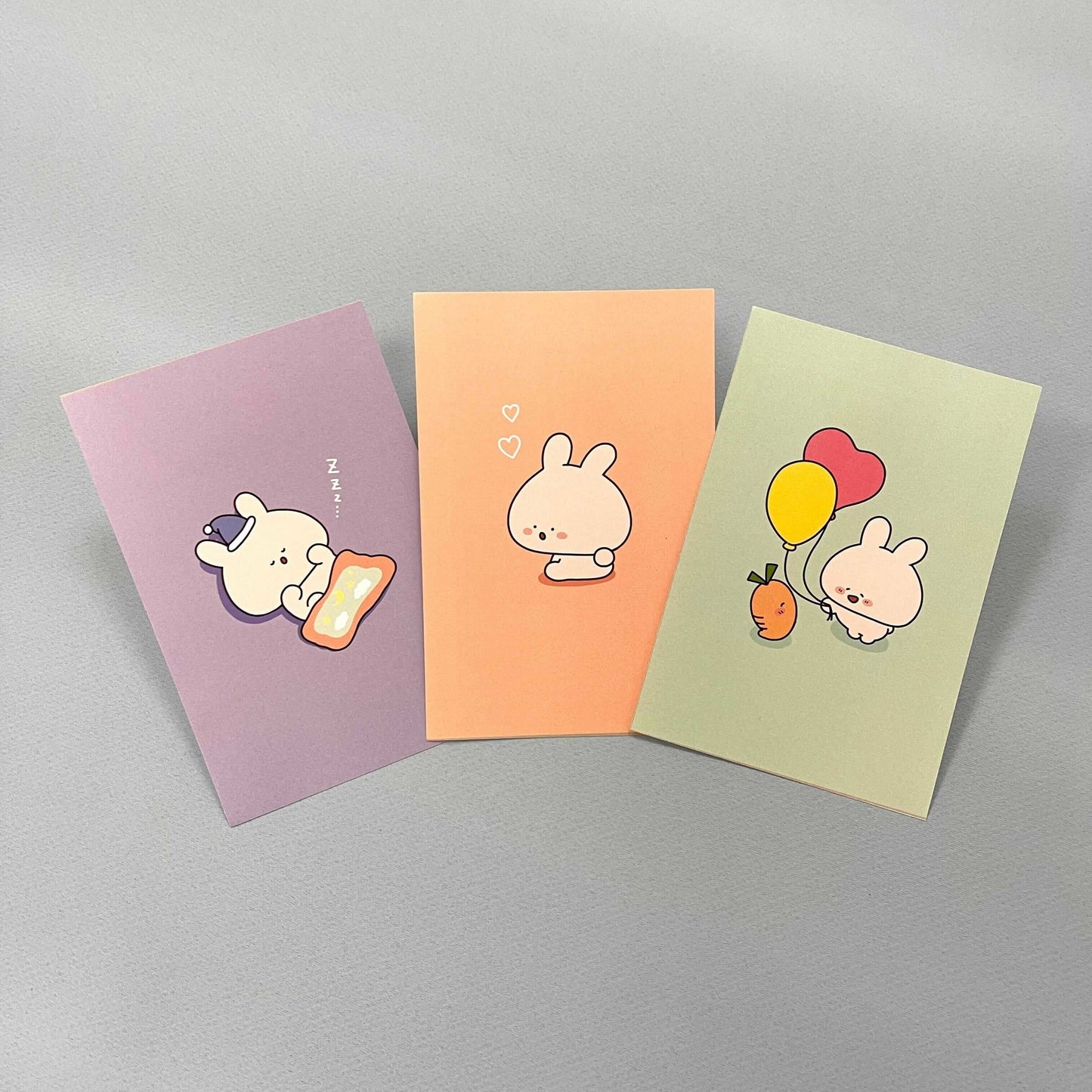 [Asamimi-chan] Set di cartoline (3 pezzi)