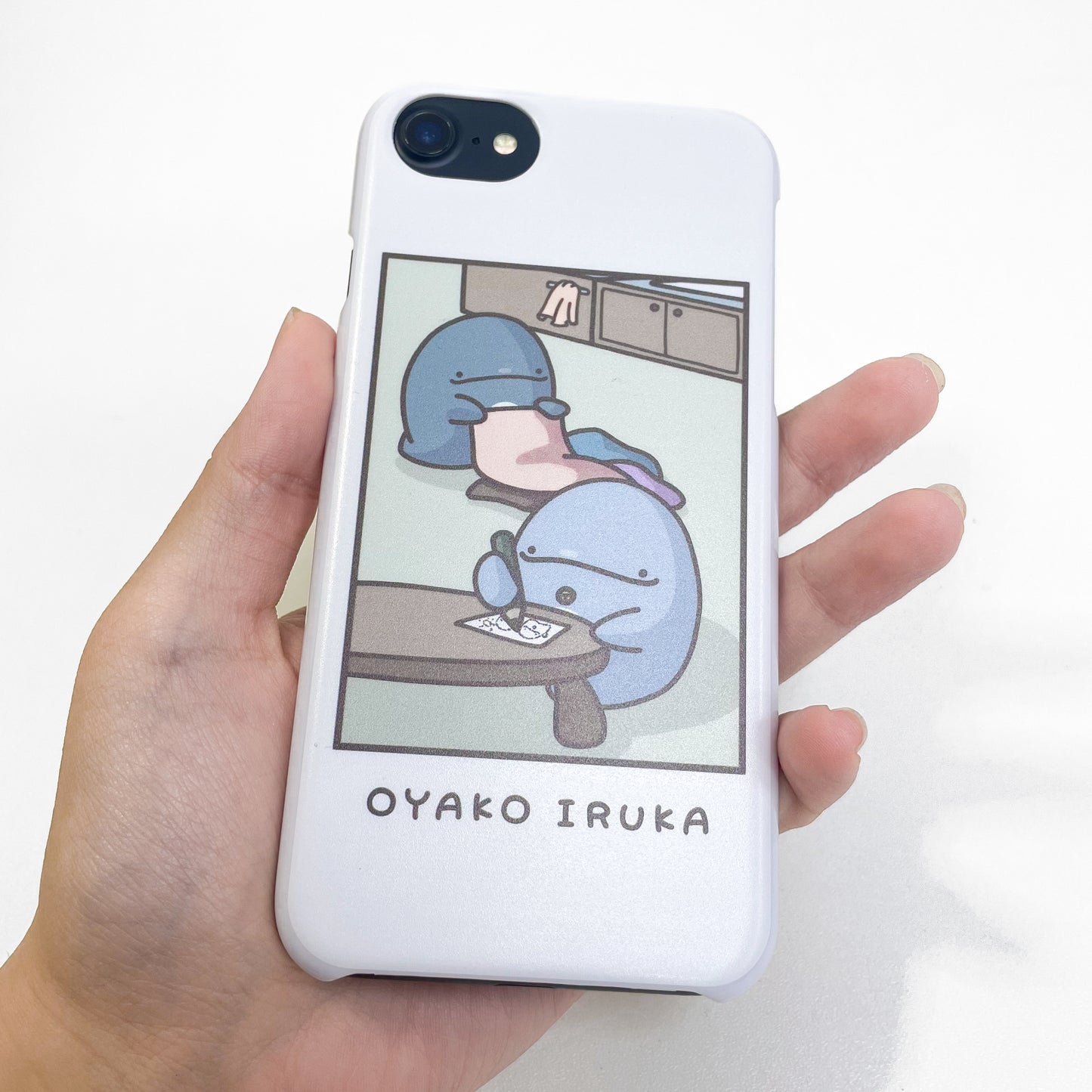 [Parent and child dolphin] Smartphone case compatible with almost all models Y!mobile series [shipped in early November]