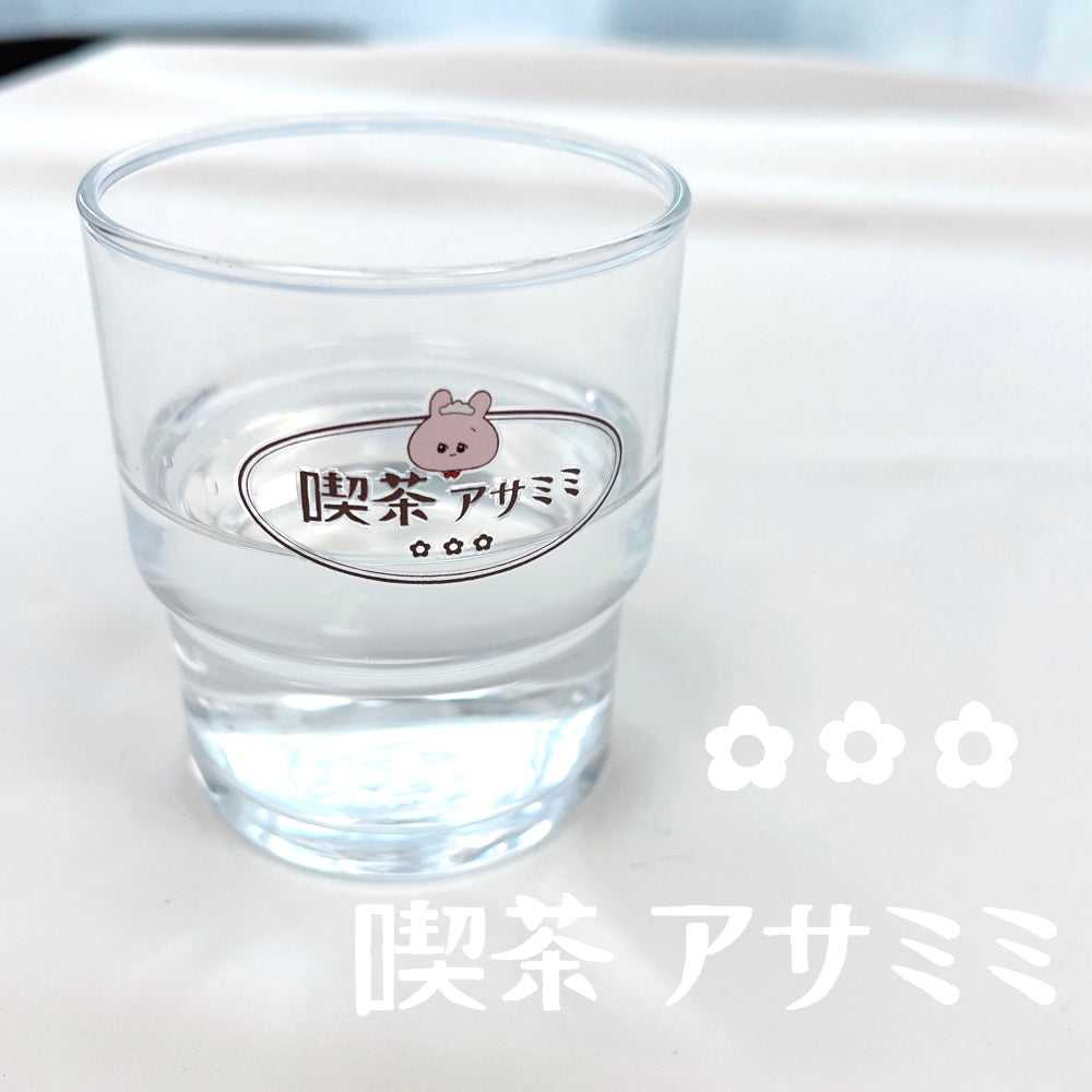 [Asamimi-chan] Bicchiere da acqua (200 ml) [Spedito a metà novembre]