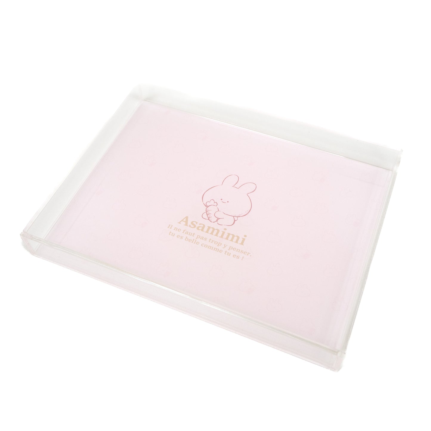 [Asamimi-chan] Acrylic tray (French girly) [shipped in early December]