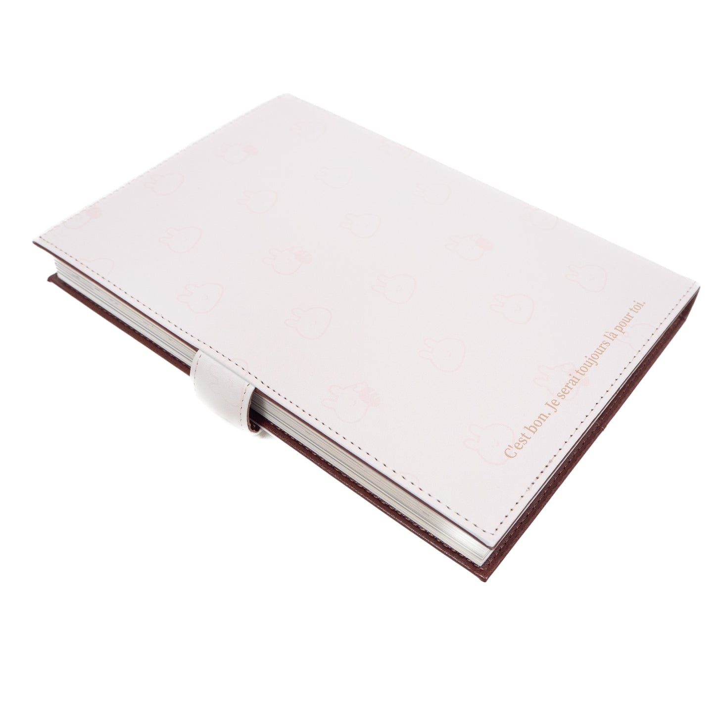 [Asamimi-chan] Synthetic leather book cover (French girly) [Shipped in early December]