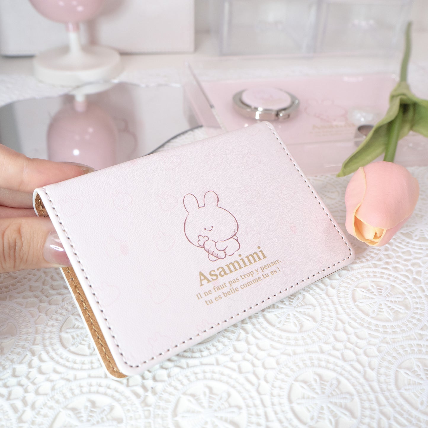 [Asamimi-chan] Card case (French girly) [Shipped in early December]