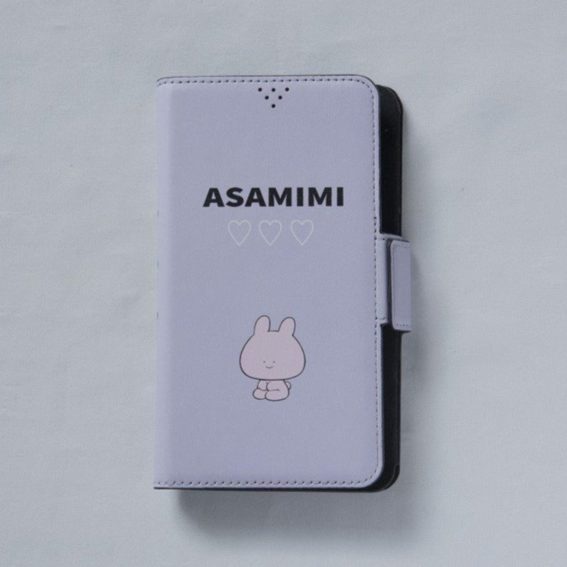 [Asamimi-chan] Étui pour smartphone de type ordinateur portable (iPhone et Android)