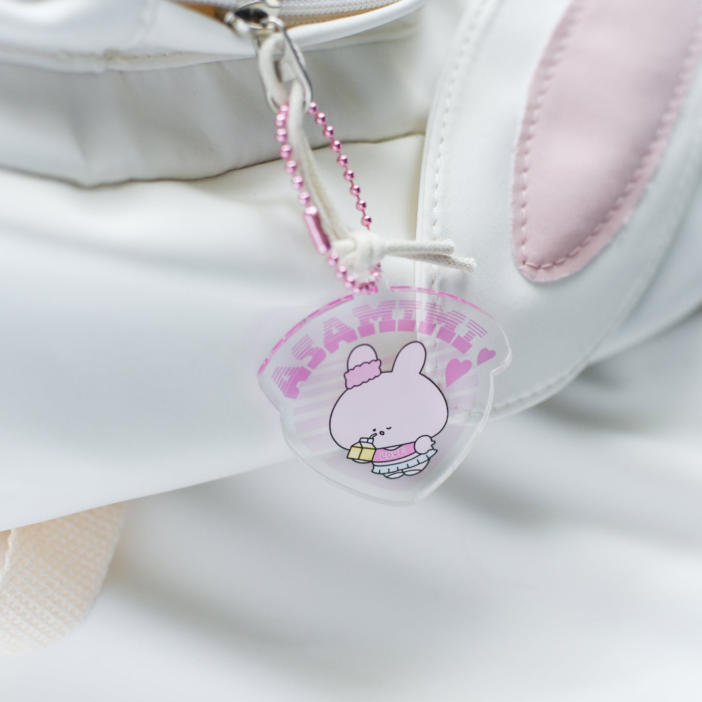 [Asamimi-chan] Acrylic key chain (Gal Mimi Heart)