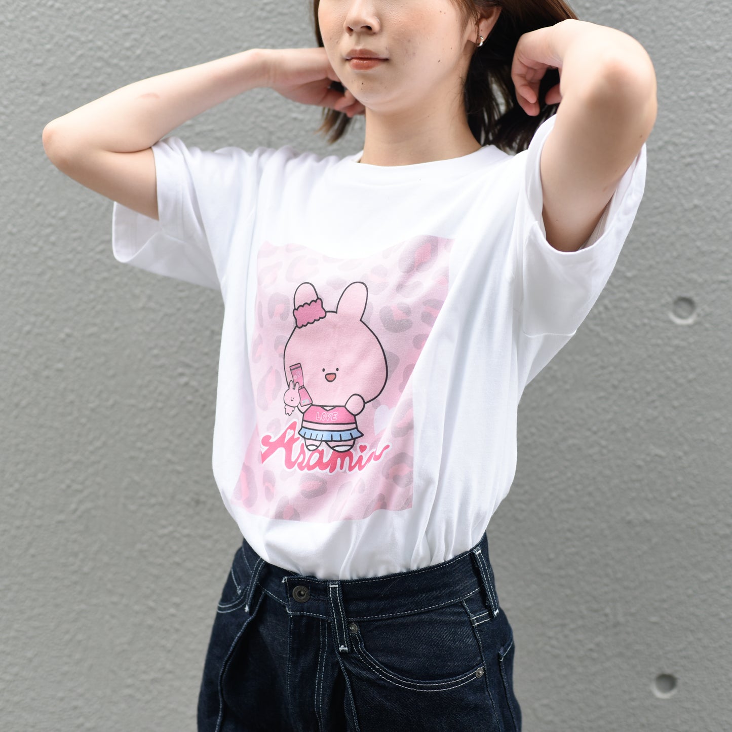 [Asamimi-chan] T-shirt stampata a maniche corte (Gal Mimi) [Su ordinazione]