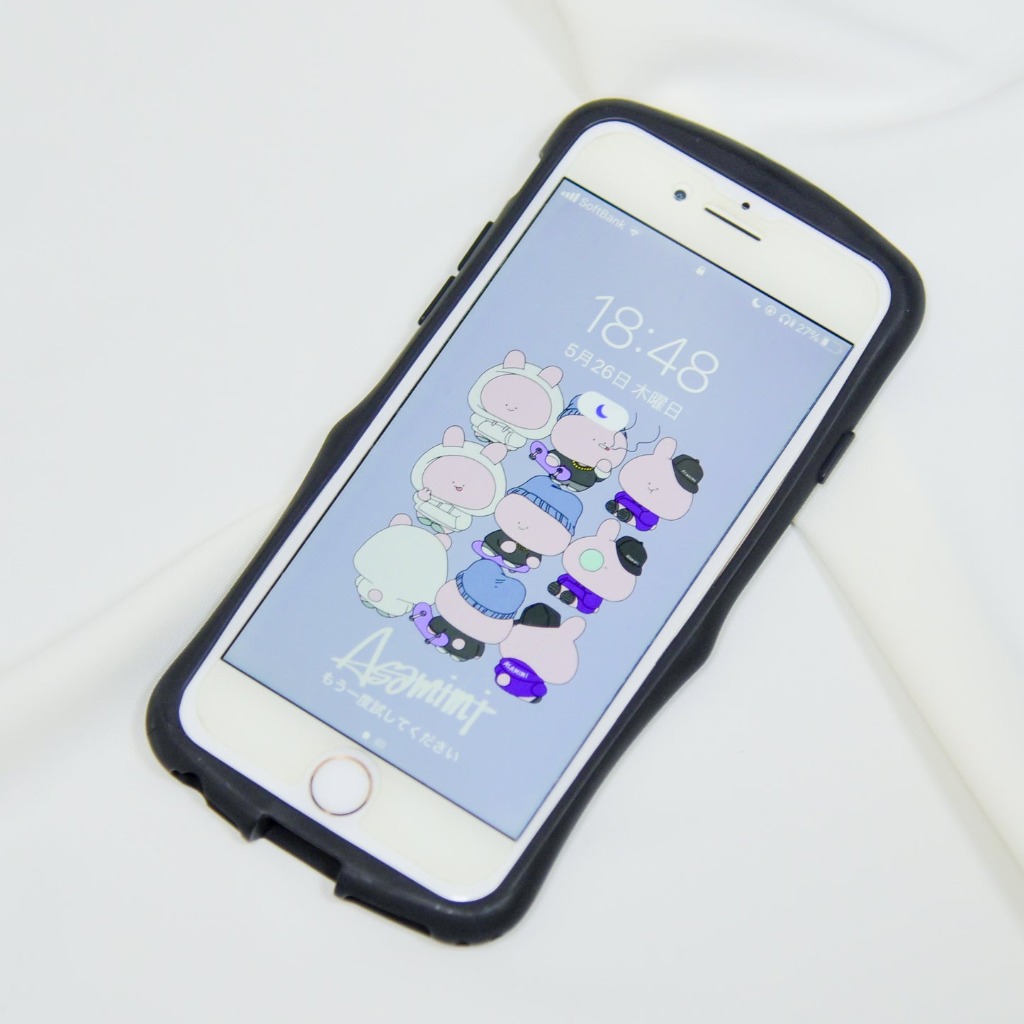 [Asamimi-chan] Dress-up bumper case for iPhone [Made to order]