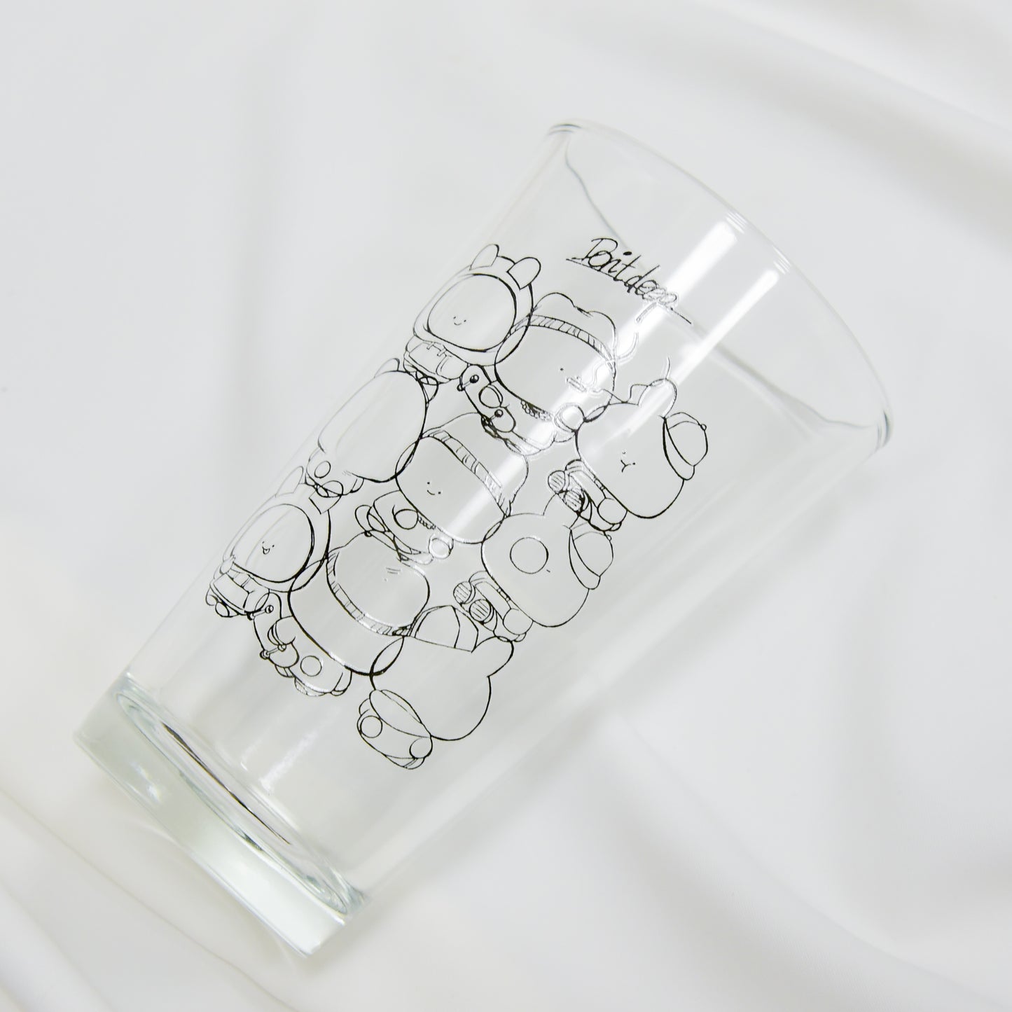 [Asamimi-chan] Pint glass (480ml) [Shipped in mid-October]