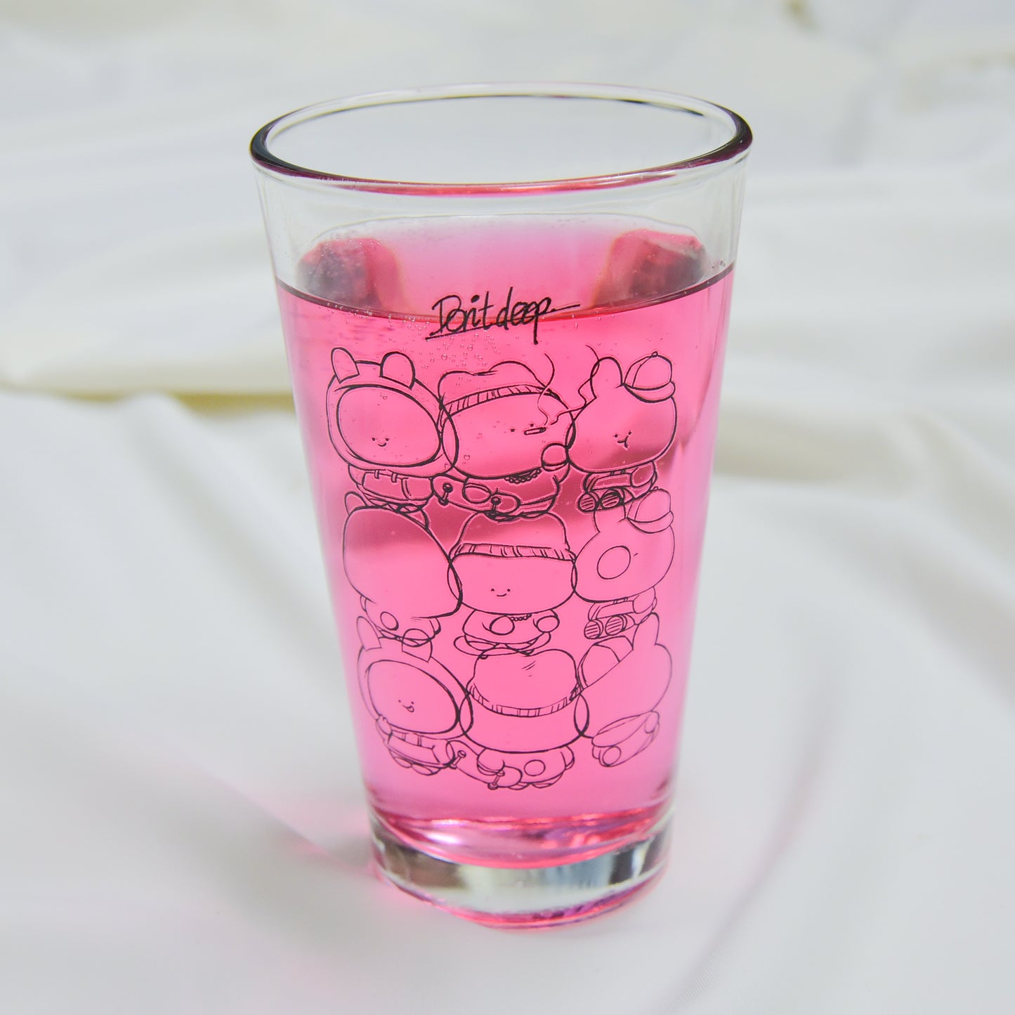[Asamimi-chan] Bicchiere da pinta (480 ml) [Spedito a metà ottobre]