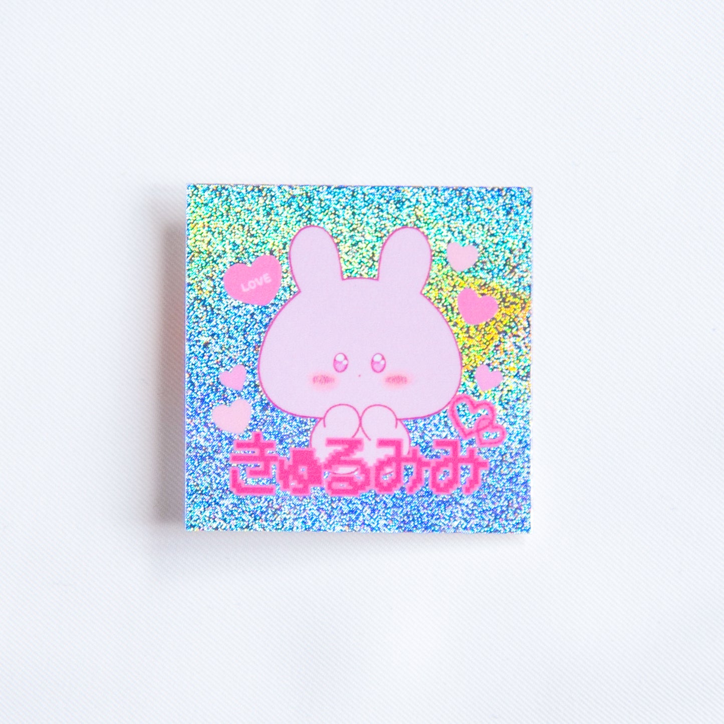[Asamimi-chan] Hologram sticker (Kurumimi)