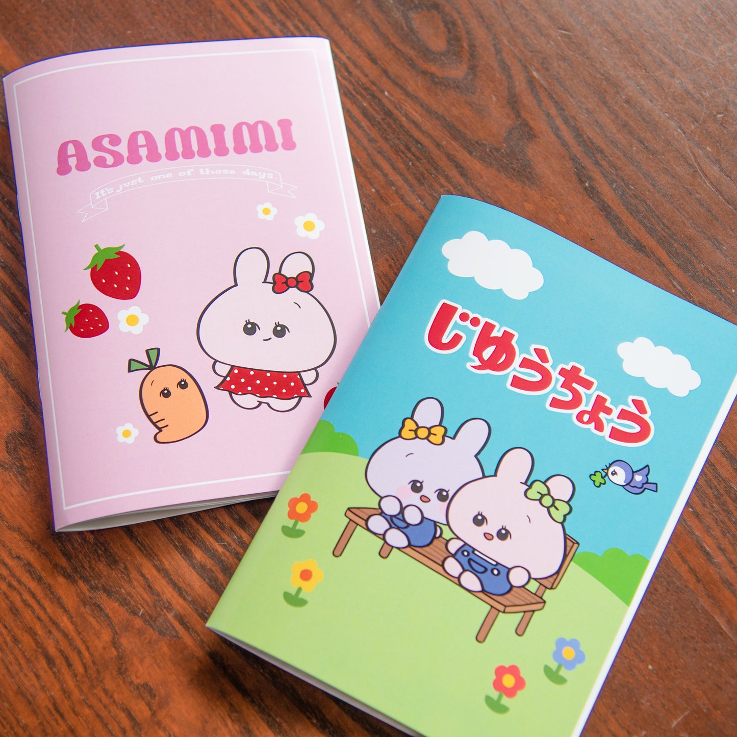 [Asamimi-chan] A5-Notizbuch (Erdbeere) (Retro) [Versand Mitte November]
