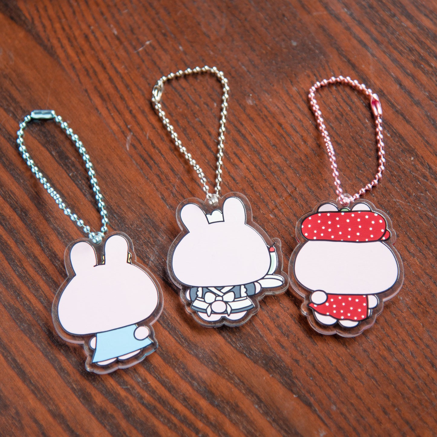 [Asamimi-chan] Acrylic key chain (Strawberry Milk) (Retro) [Shipped in mid-November]