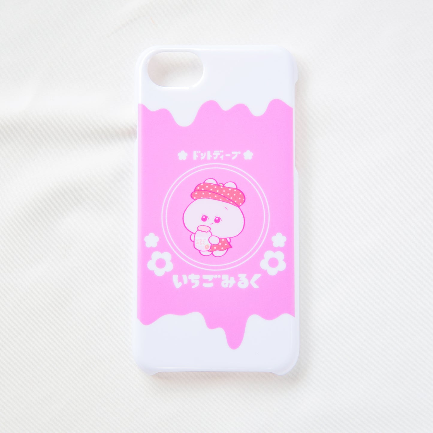 [Asamimi-chan] Smartphone case compatible with almost all models (Ichigo Milk) Docomo① [Made to order]