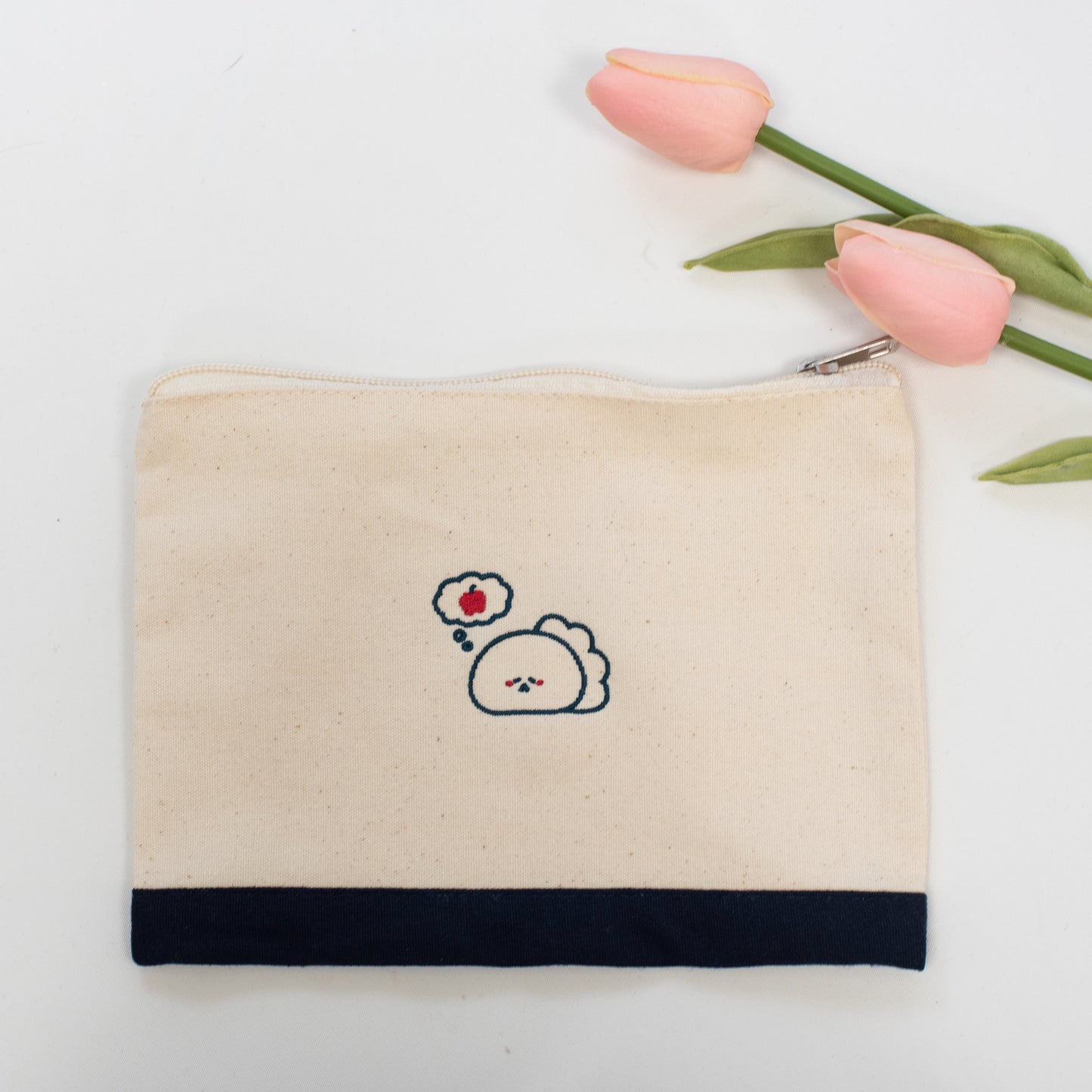 [Troublesome Saurus] Embroidery pouch