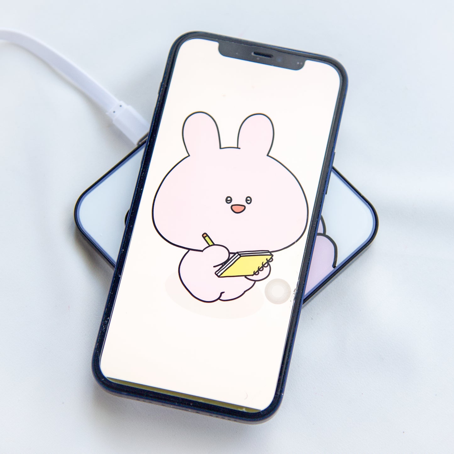 【あさみみちゃん】ワイヤレス充電器（Qiチャージャー）