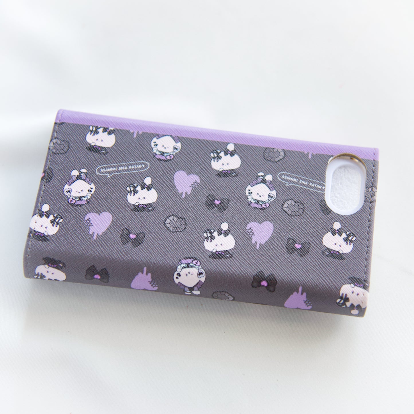 [Asamimi-chan] Tri-fold iPhone case [Made to order]