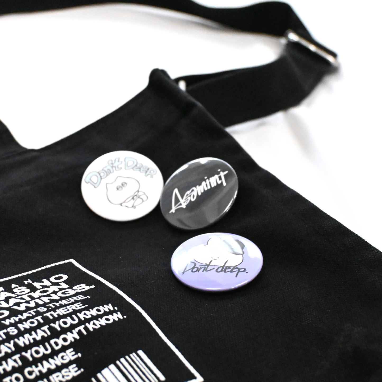 [Asamimi-chan] Street can badge (3 pieces) [shipped in mid-October]