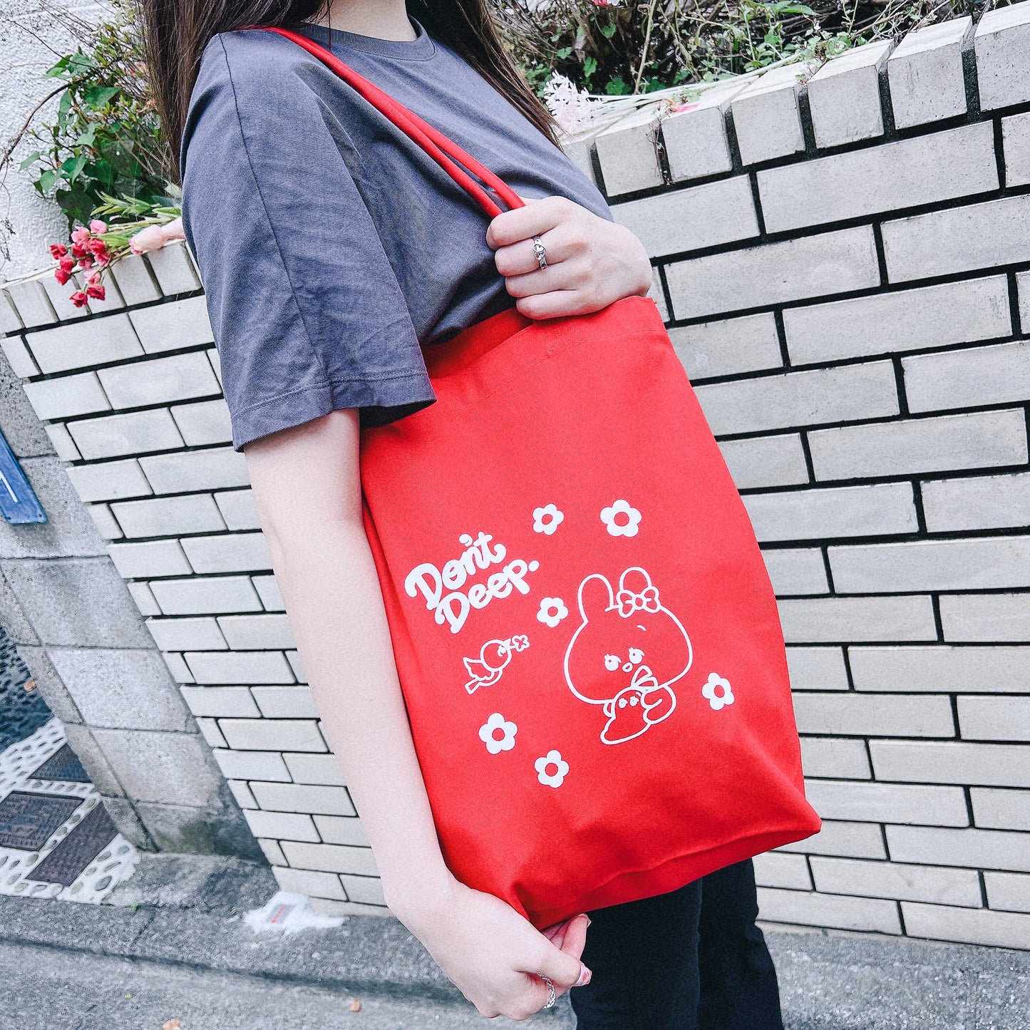 [Asamimi-chan] Tote bag (retro) [shipped in mid-November]
