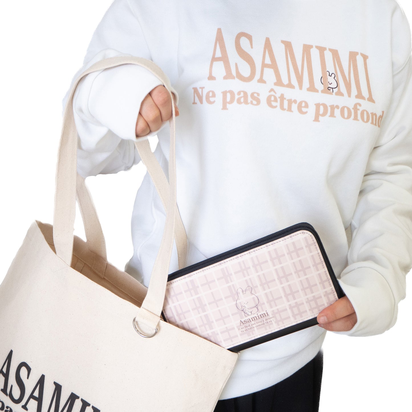[Asamimi-chan] 長皮夾（法式少女）[12月初出貨]