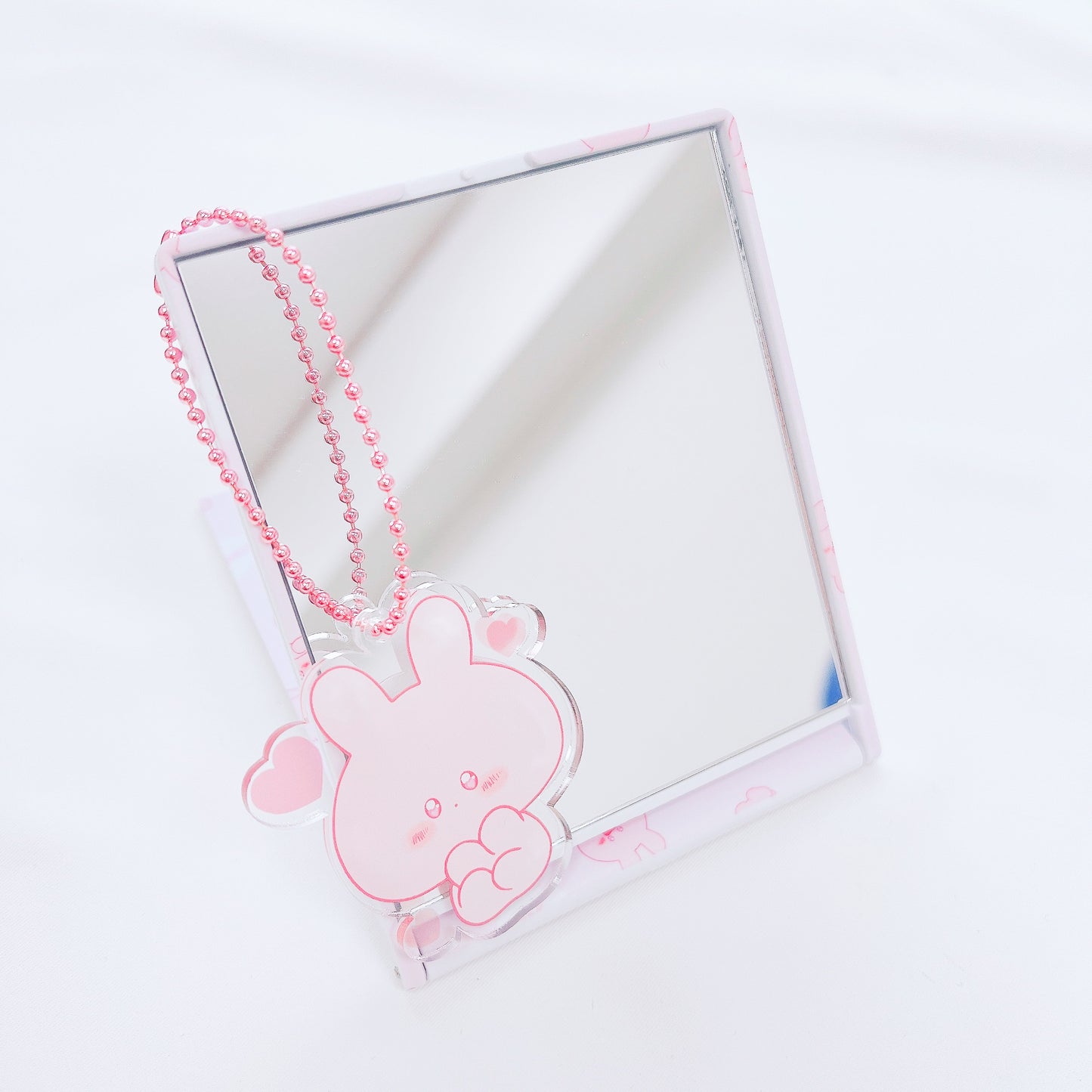 [Asamimi-chan] Bi-fold stand mirror (Kurumimi) [Shipped in mid-July]