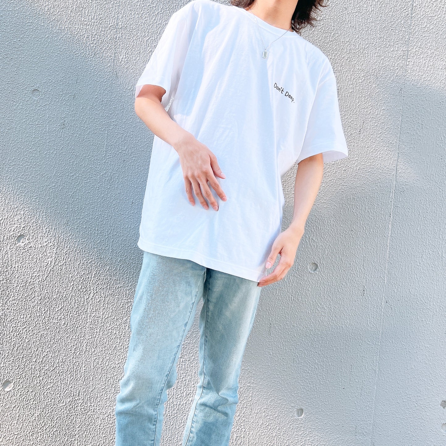 [Asamimi-chan] T-shirt stampata a maniche corte (Tsukamari)