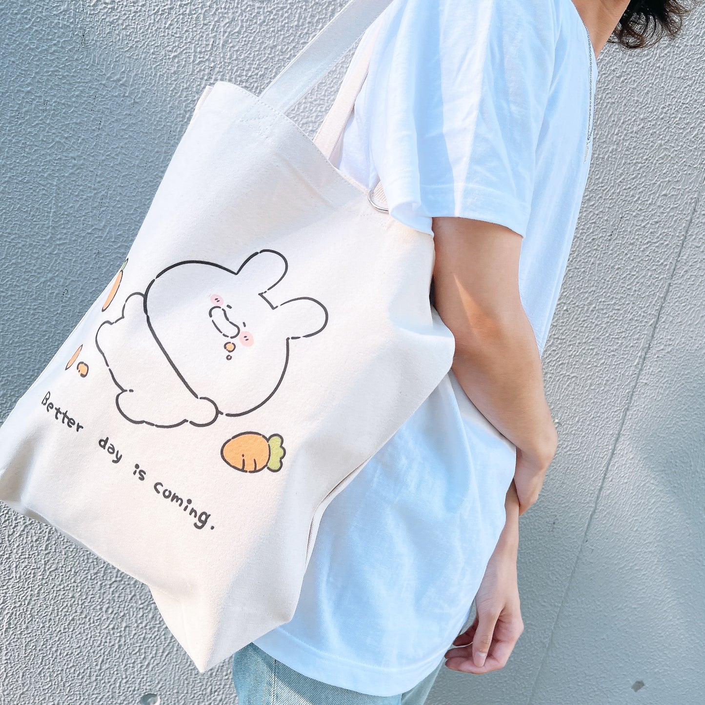 [Asamimi-chan] T-shirt imprimé à manches courtes (Tsukamari)