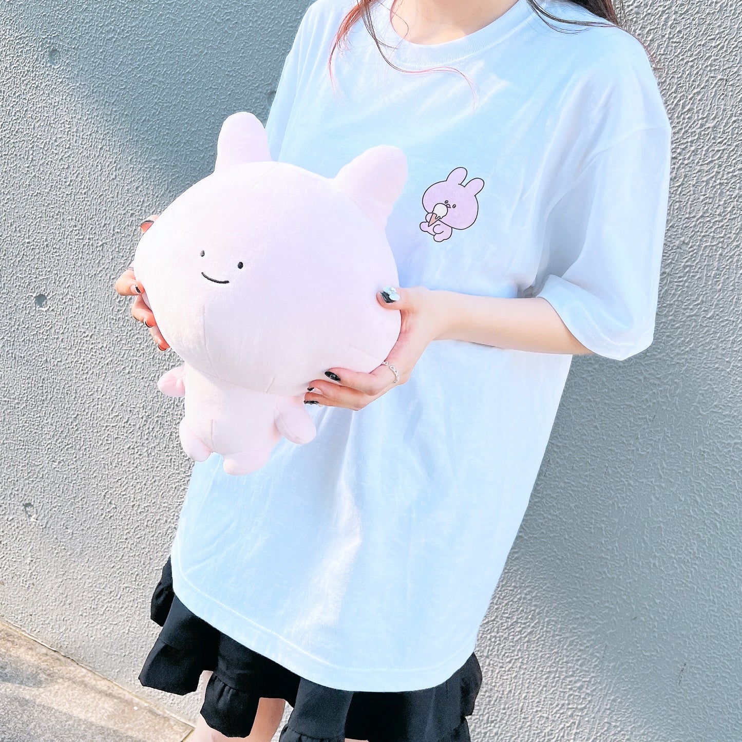 [Asamimi-chan] T-shirt stampata a maniche corte (OMG)