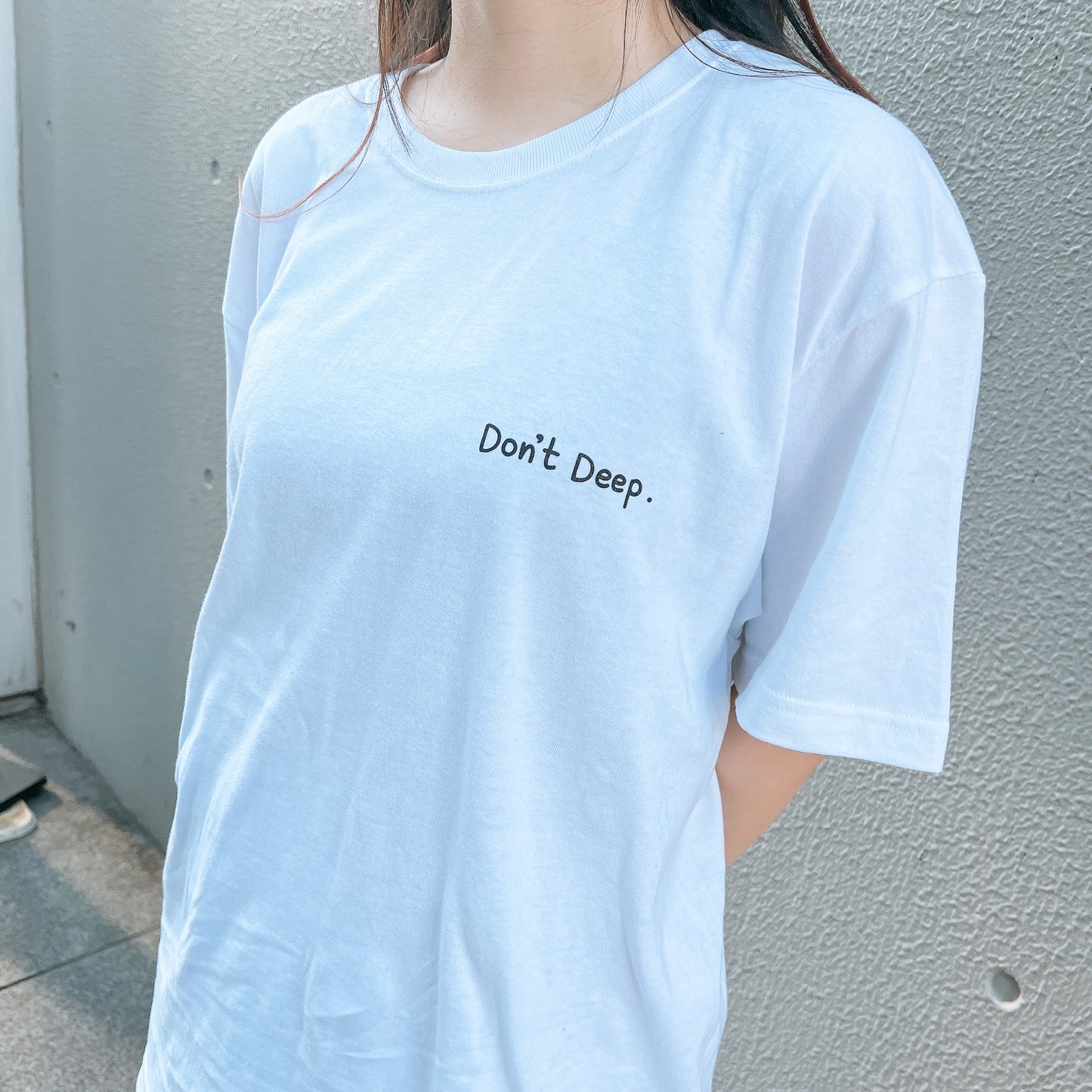 [Asamimi-chan] T-shirt imprimé à manches courtes (Tsukamari)