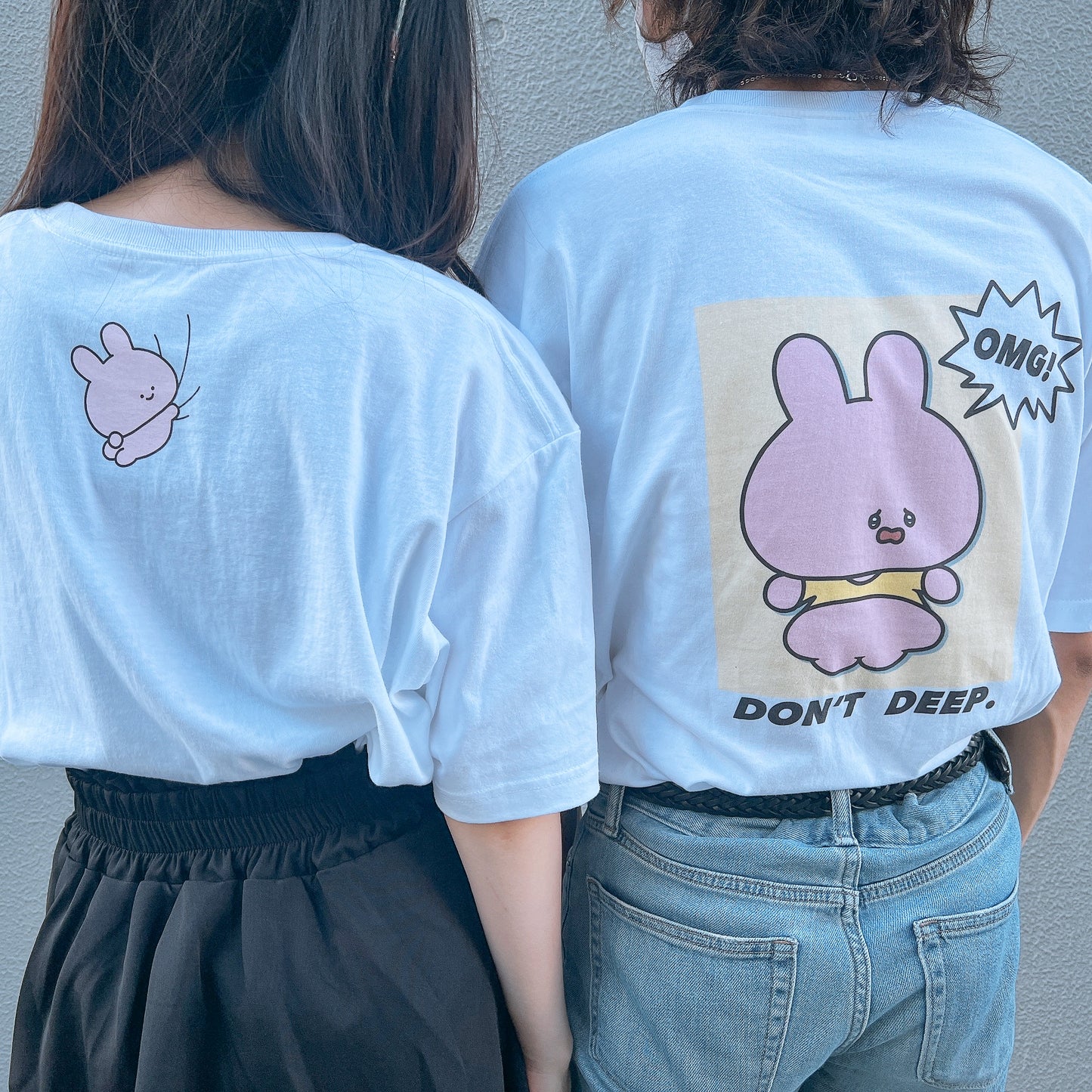 【あさみみちゃん】半袖プリントTシャツ（OMG）