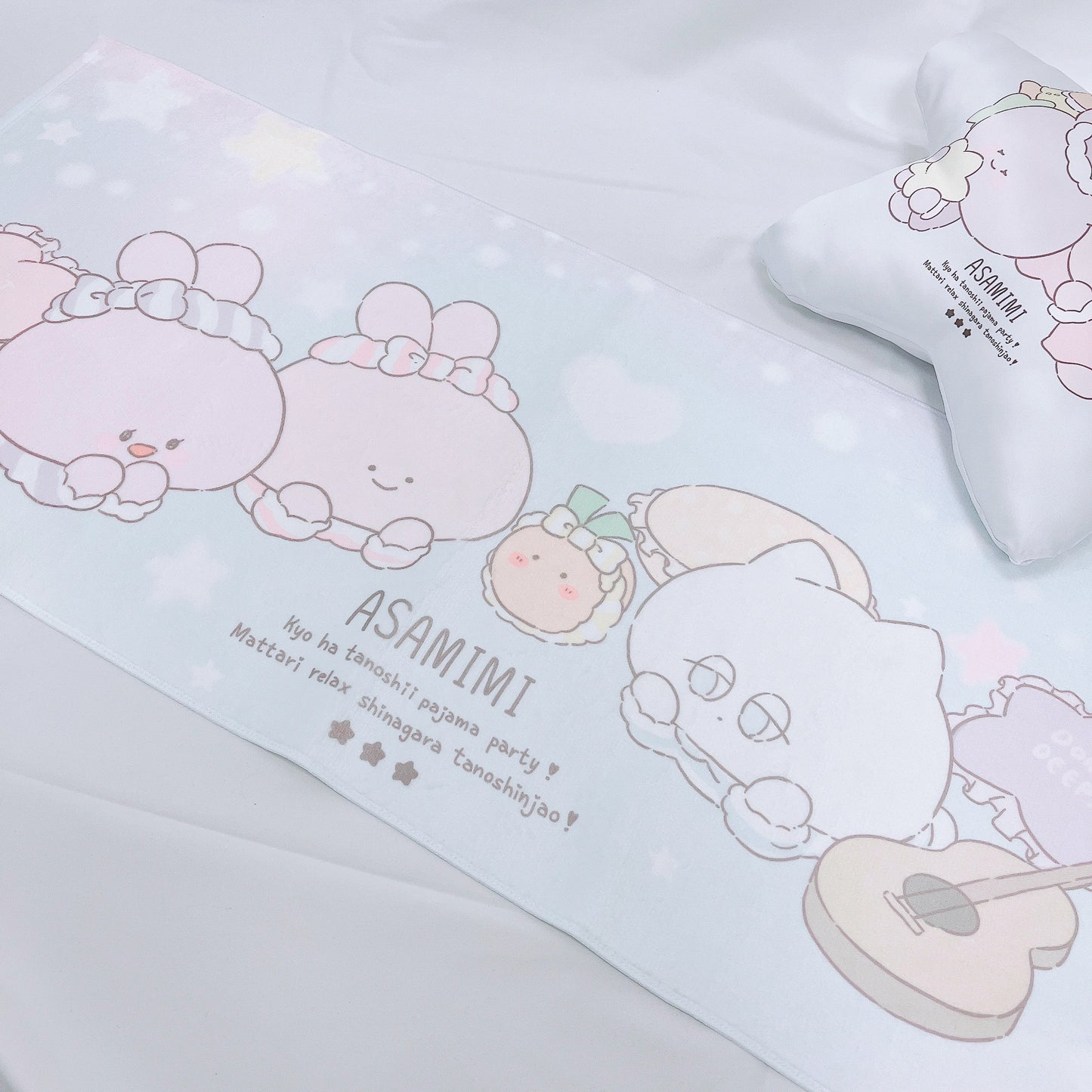 [Asamimi-chan] Asciugamano per il viso (pigiama party)