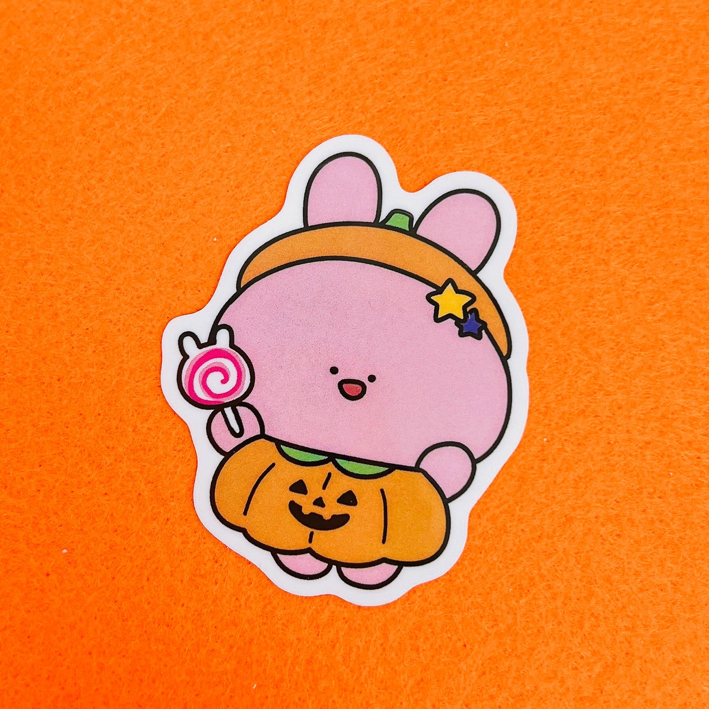 【あさみみちゃん】ハッピーハロウィンステッカー（5枚入り）