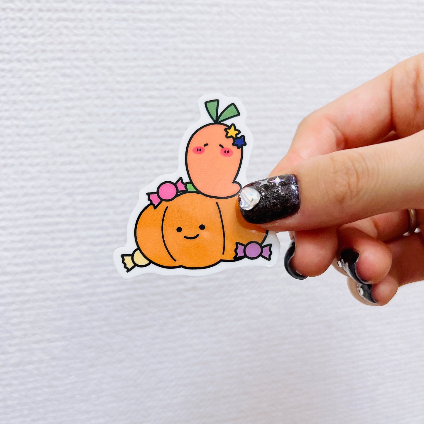 【あさみみちゃん】ハッピーハロウィンステッカー（5枚入り）