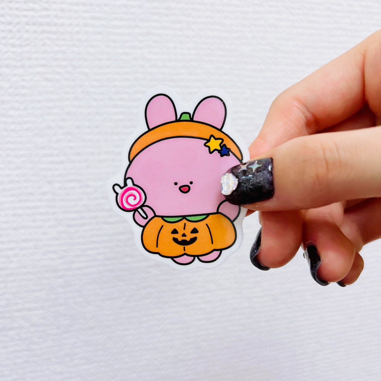 [Asamimi-chan] Happy Halloween stickers (5 pieces)